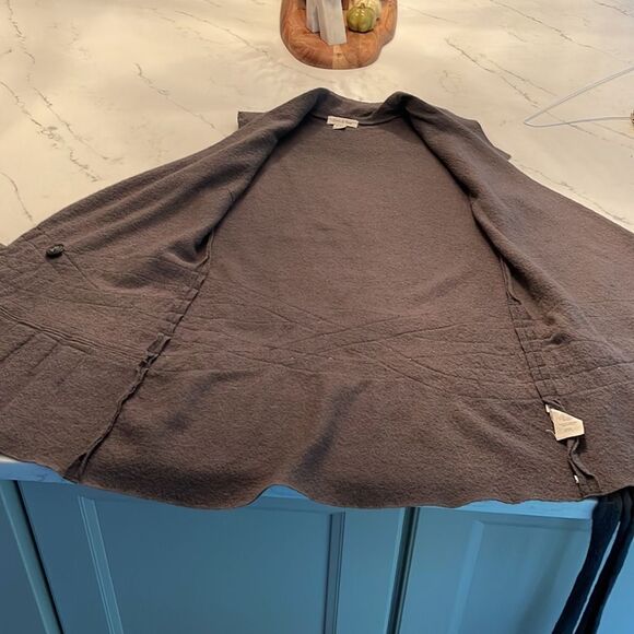 Charcoal Gray Wool Vest - Picture 9 of 10